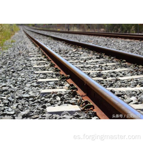 Accesorios del carril del ferrocarril del durmiente de madera de la pista astillada